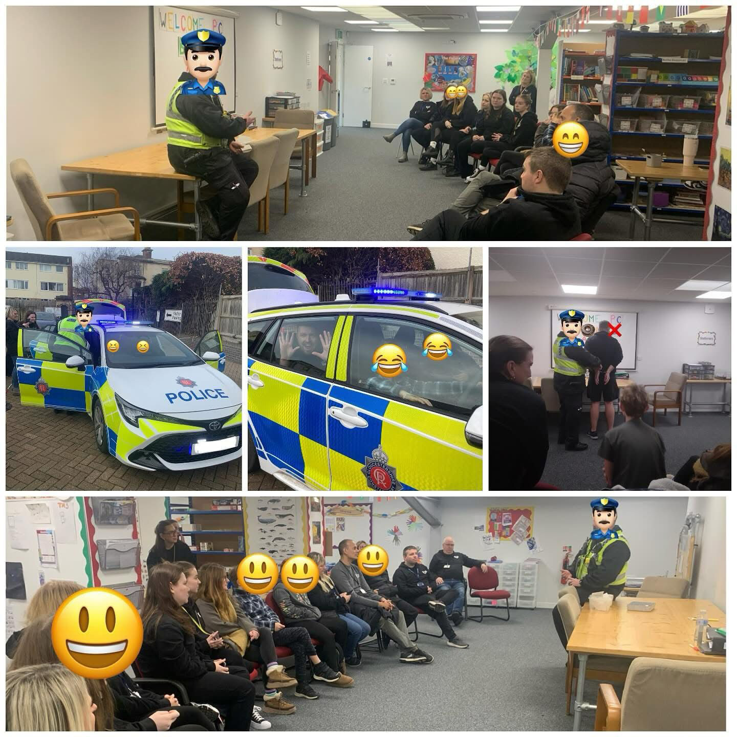 Police visit TMS
