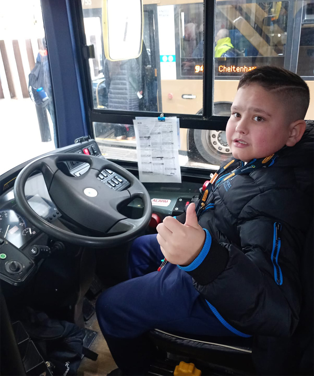 TMS Visits Local Bus Depot