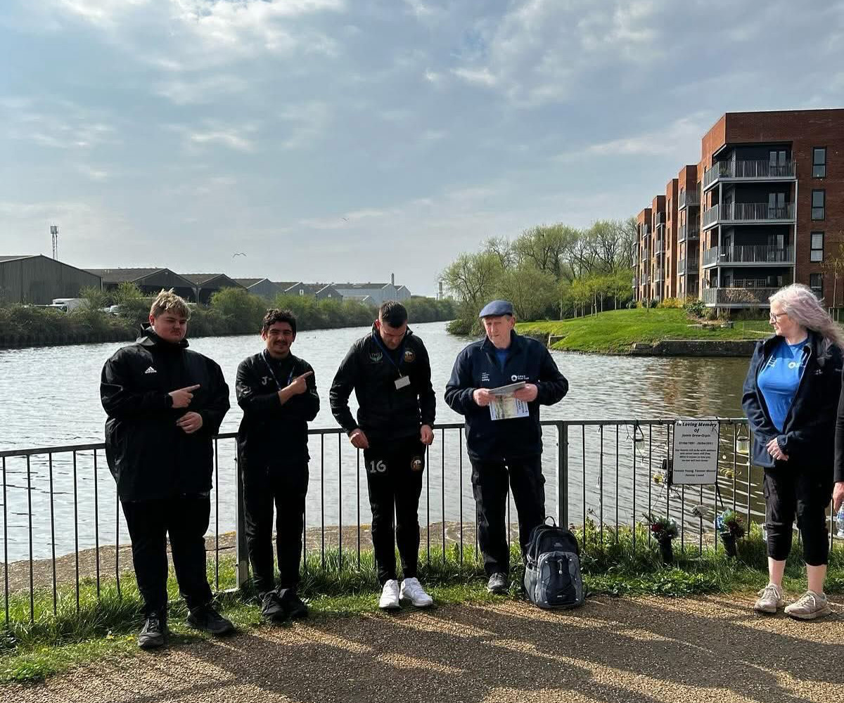 TMS Post-16 Team up With The Canal Trust